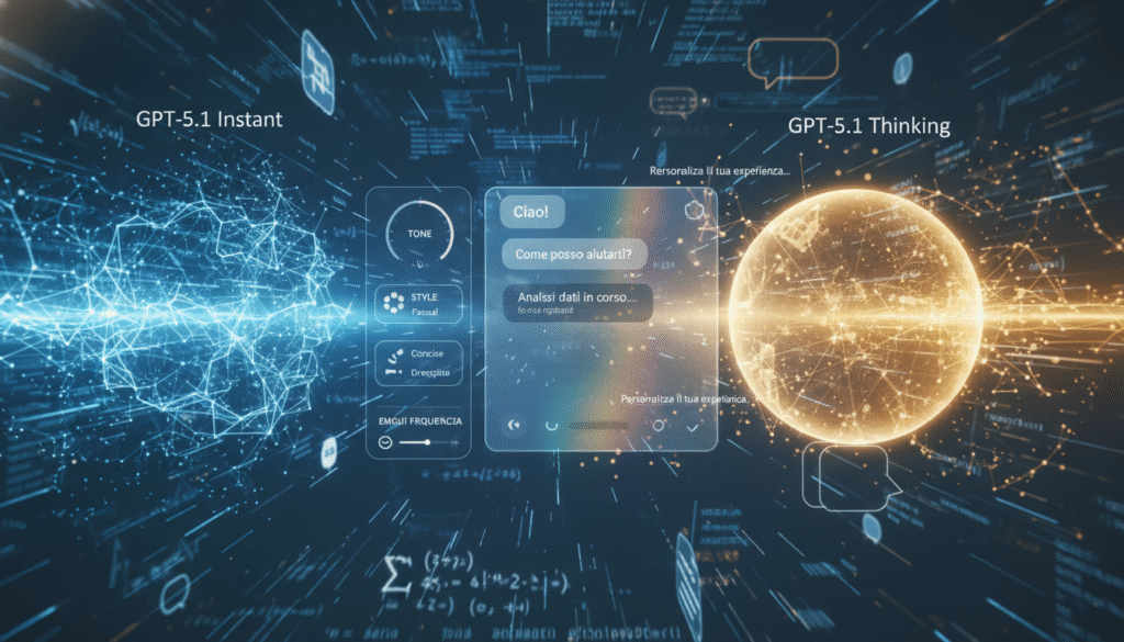 Intelligenza artificiale: GPT-5.1 ridefinisce l’esperienza conversazionale