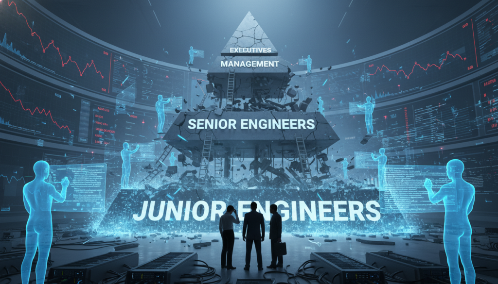 La crisi del mercato Junior Engineer nell’era dell’intelligenza artificiale