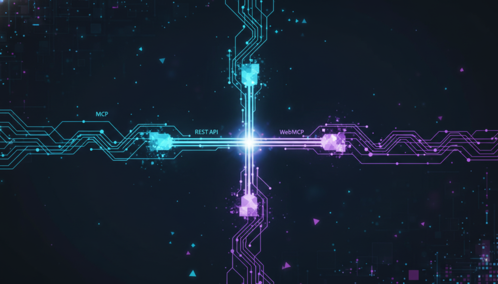 MCP vs REST API vs WebMCP: Quando Usare Quale Protocollo
