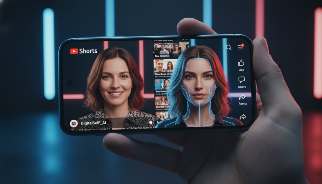 YouTube Shorts lancia gli avatar AI: clonati e basta