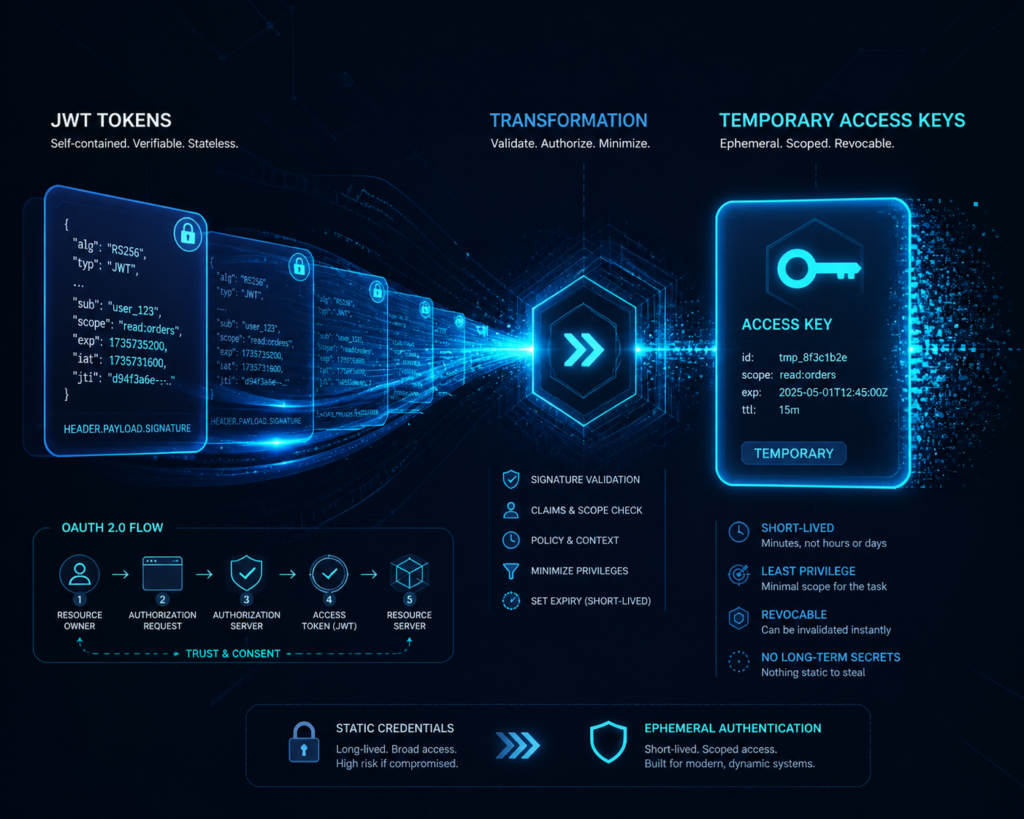 Workload Identity Federation: addio API key statiche, benvenuti token che scadono